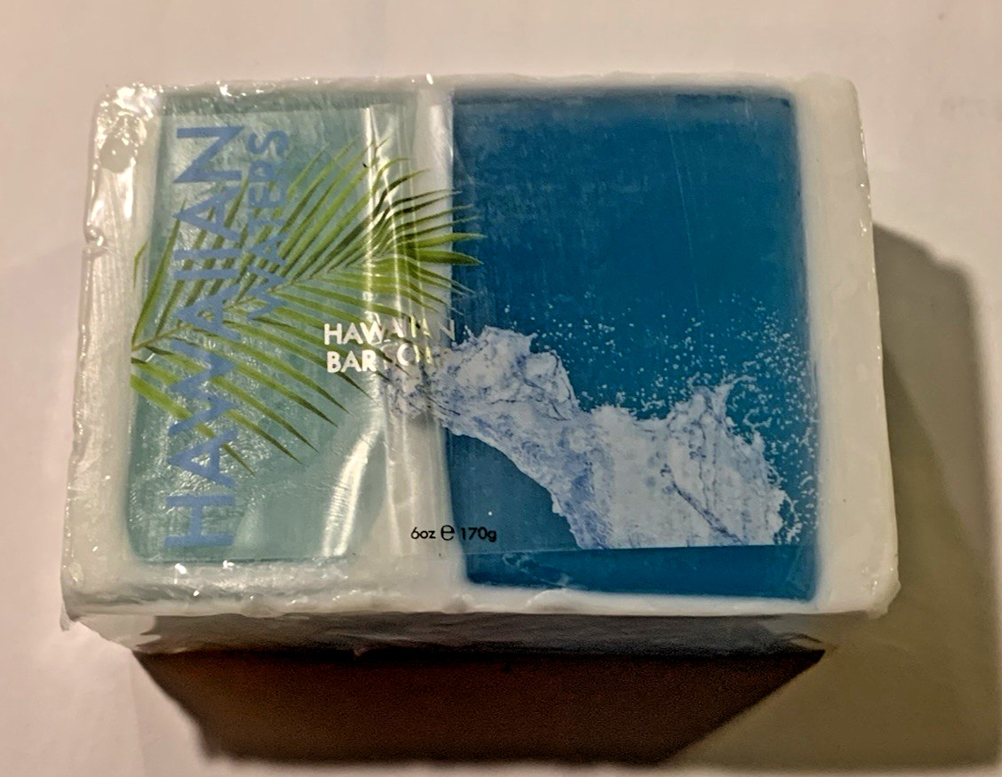 Maui Soap Co Hawaiian Waters Bar Soap with Kukui & Coconut Oil 6oz
