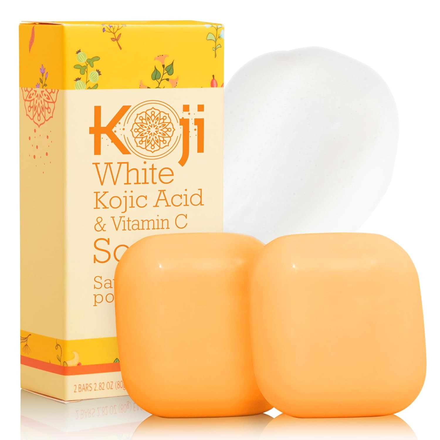 Jabón iluminador hidratante con ácido kójico y vitamina C Koji White