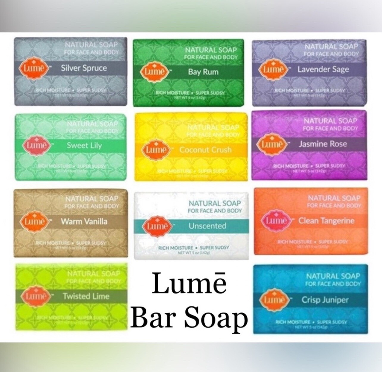 NATURAL SOAP Choose Your Scent FACE & BODY Choose Size 2oz-5oz bars discontinued
