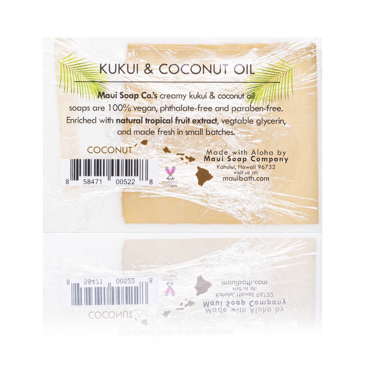 Handmade Vegan Coconut Bar Soap
