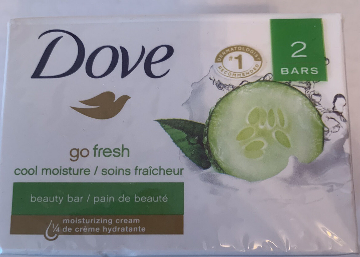 Dove go fresh Cool Moisture Set of Two Bars