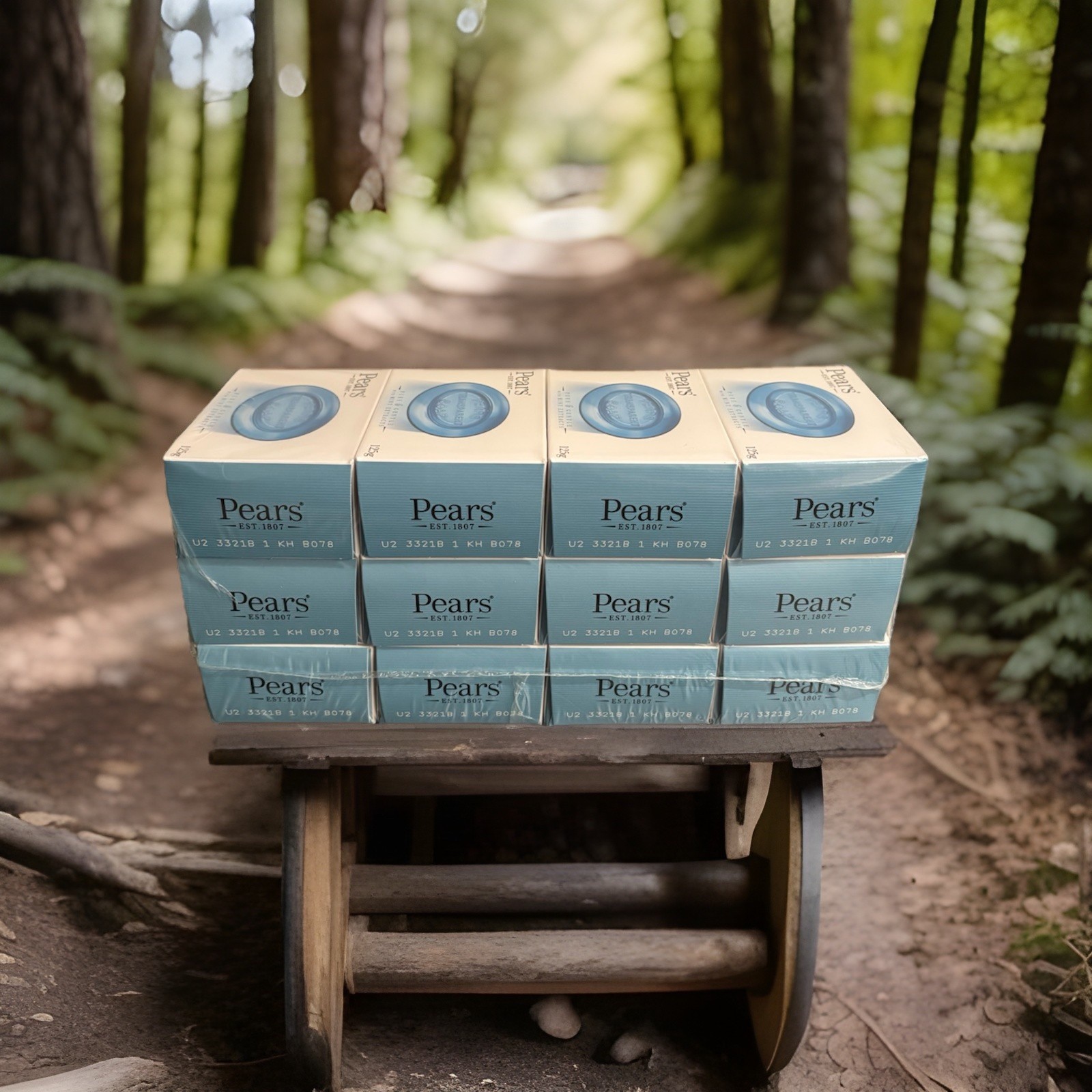 Pears Pure & Gentle with Mint Extracts Bar Soap |12 Pack| Free Shipping