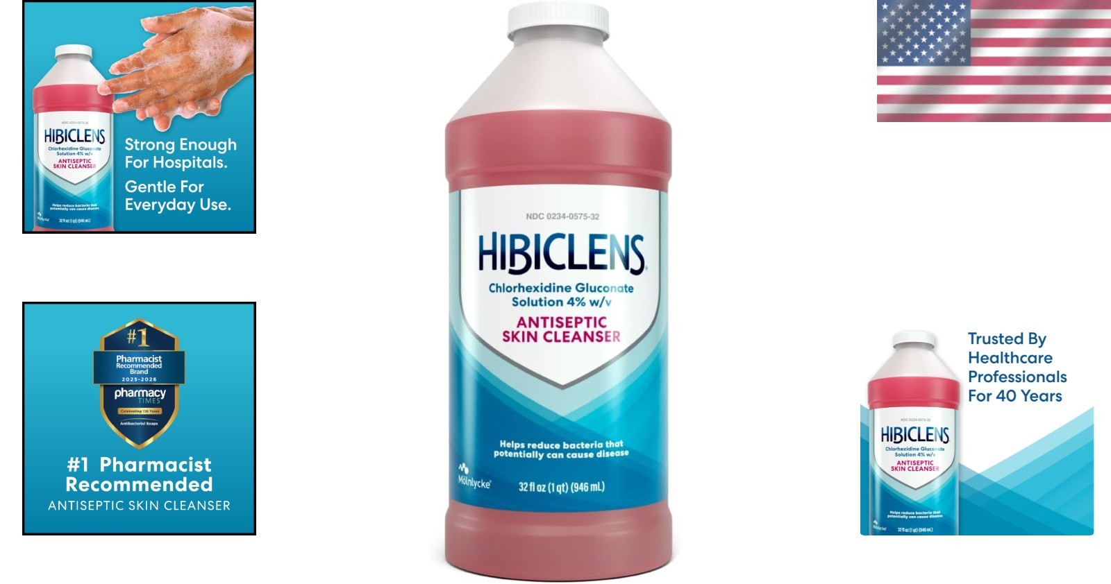 Hydrating Antimicrobial Soap 32 oz – Trusted Antiseptic for Home & Hospital