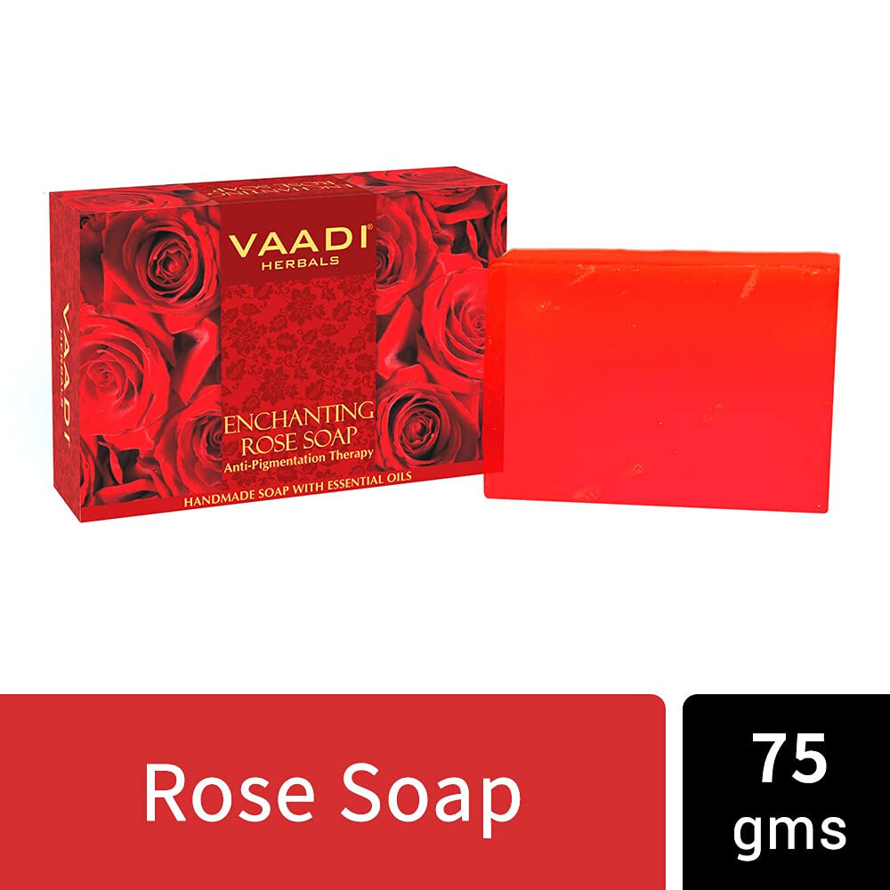 Vaadi Herbals Assorted Luxurious Handmade Herbal Soaps 75g Pack of 12