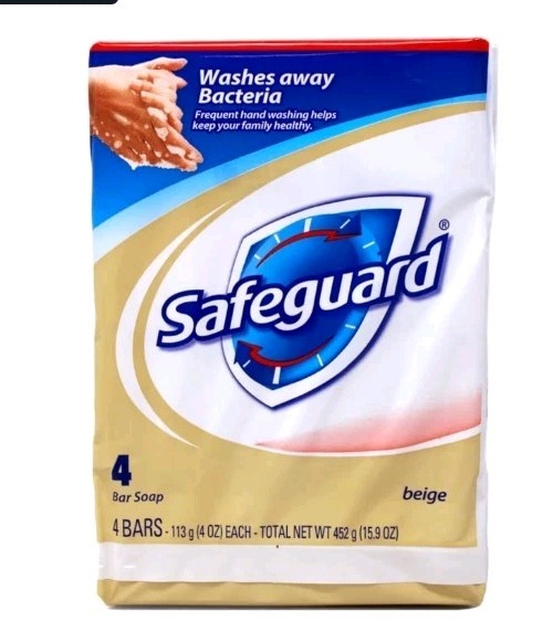 Lot: 3x 8packs Safe-Guard Antibacterial Soap, 4oz Bar beige color Anti-bacterial