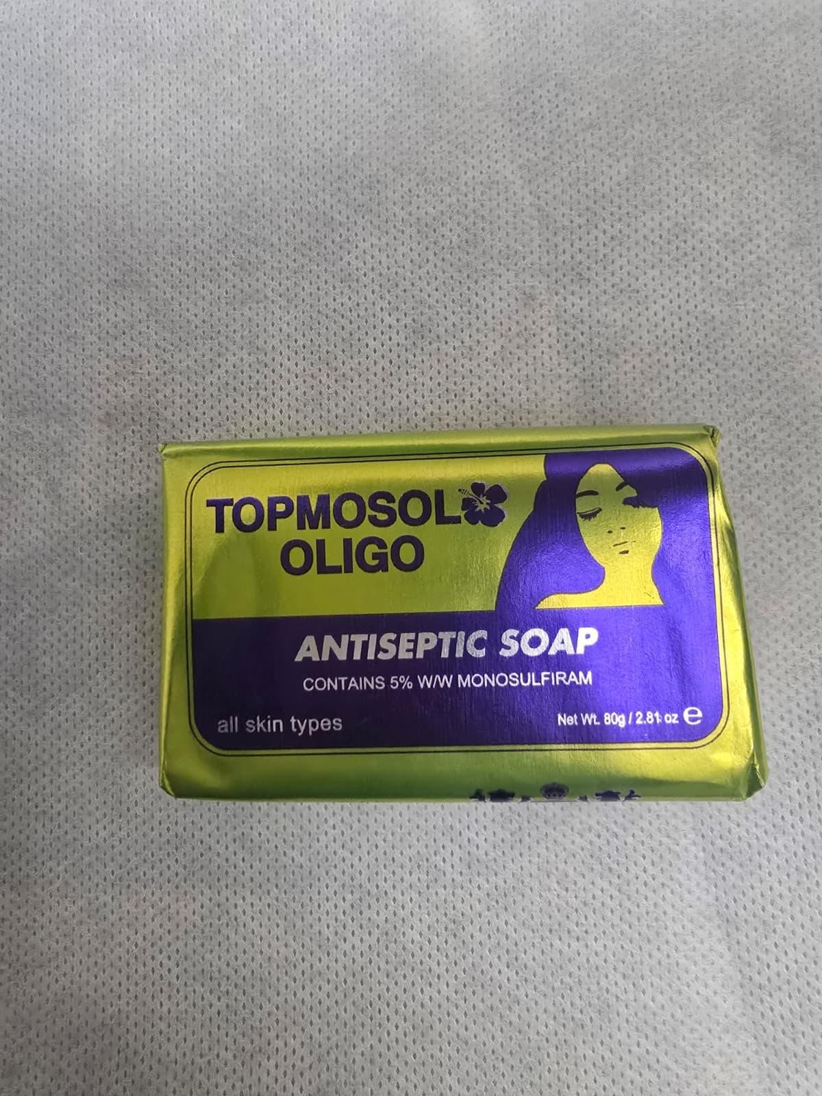 topmosol oligo Cleansing Bar soap 80g Single Bar All Skin Types