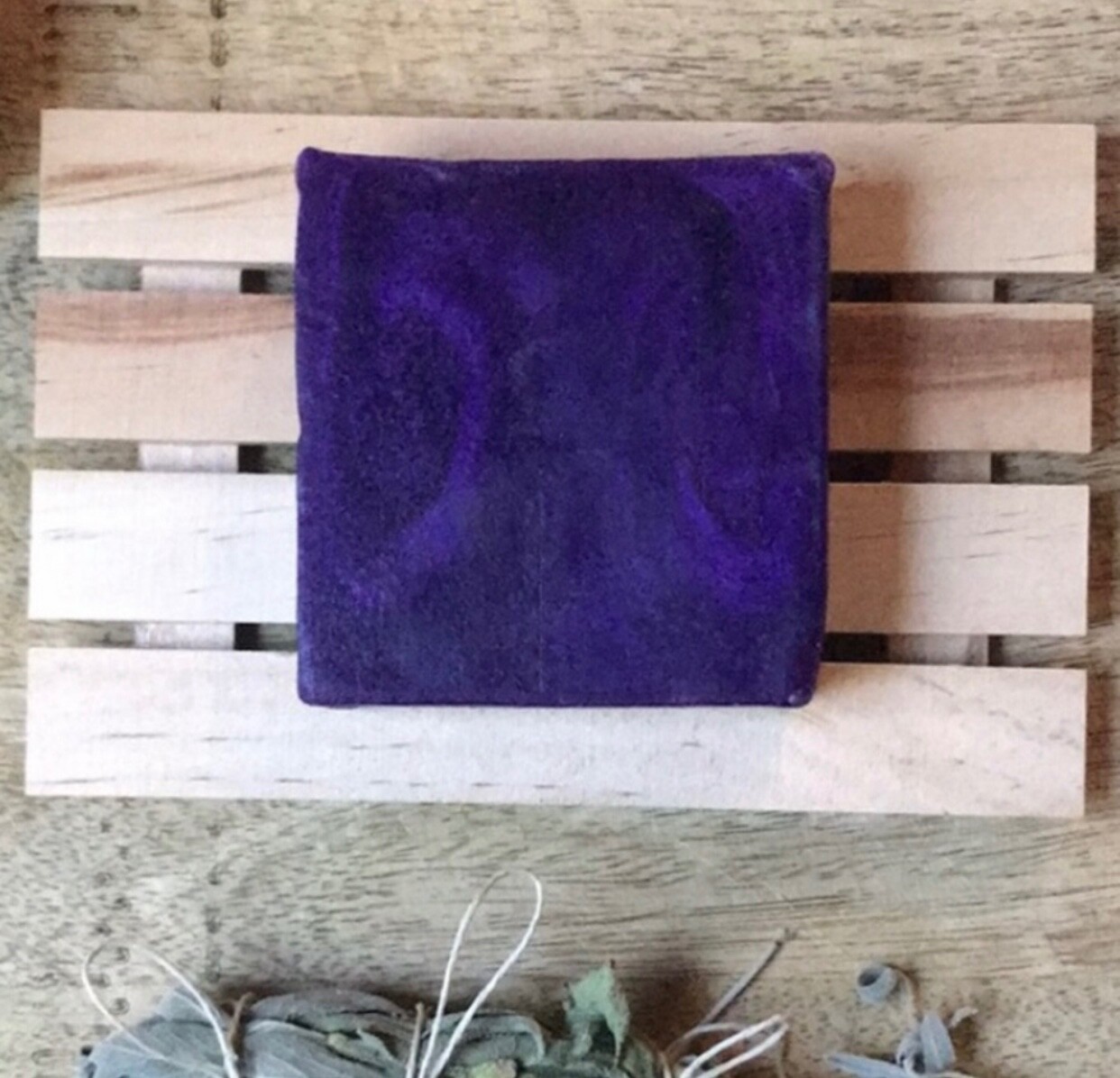 Soap-Purple Lotus vegan glycerin soap