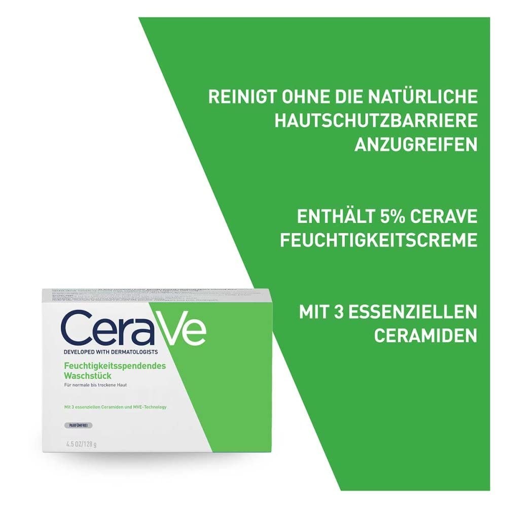 CeraVe Hydrating Cleanser Bar 4.5 oz Soap-Free Moisturizing Cream