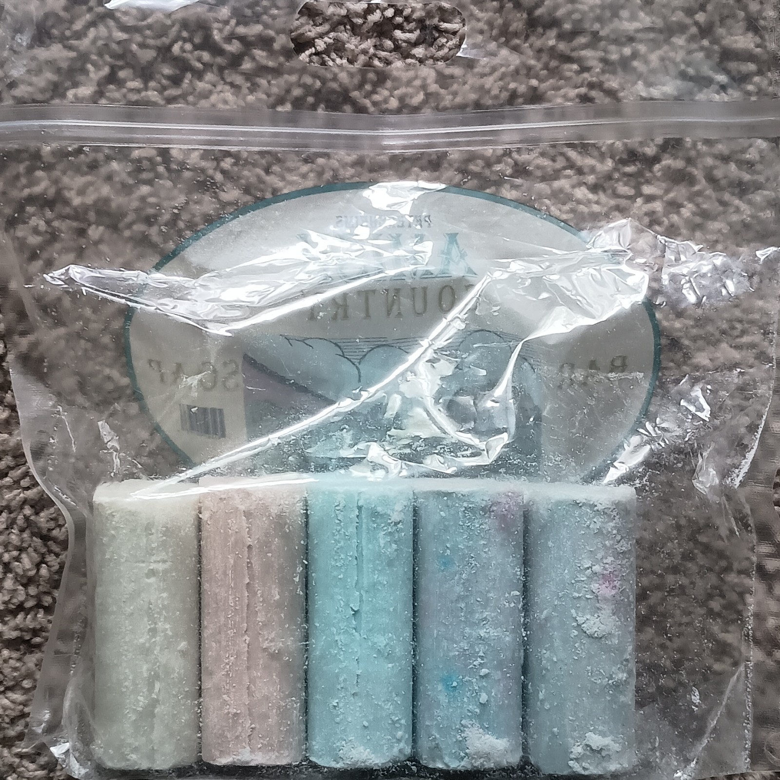 Petersheims Amish Country Bar Soap Multipack Assorted Colors Cylindrical