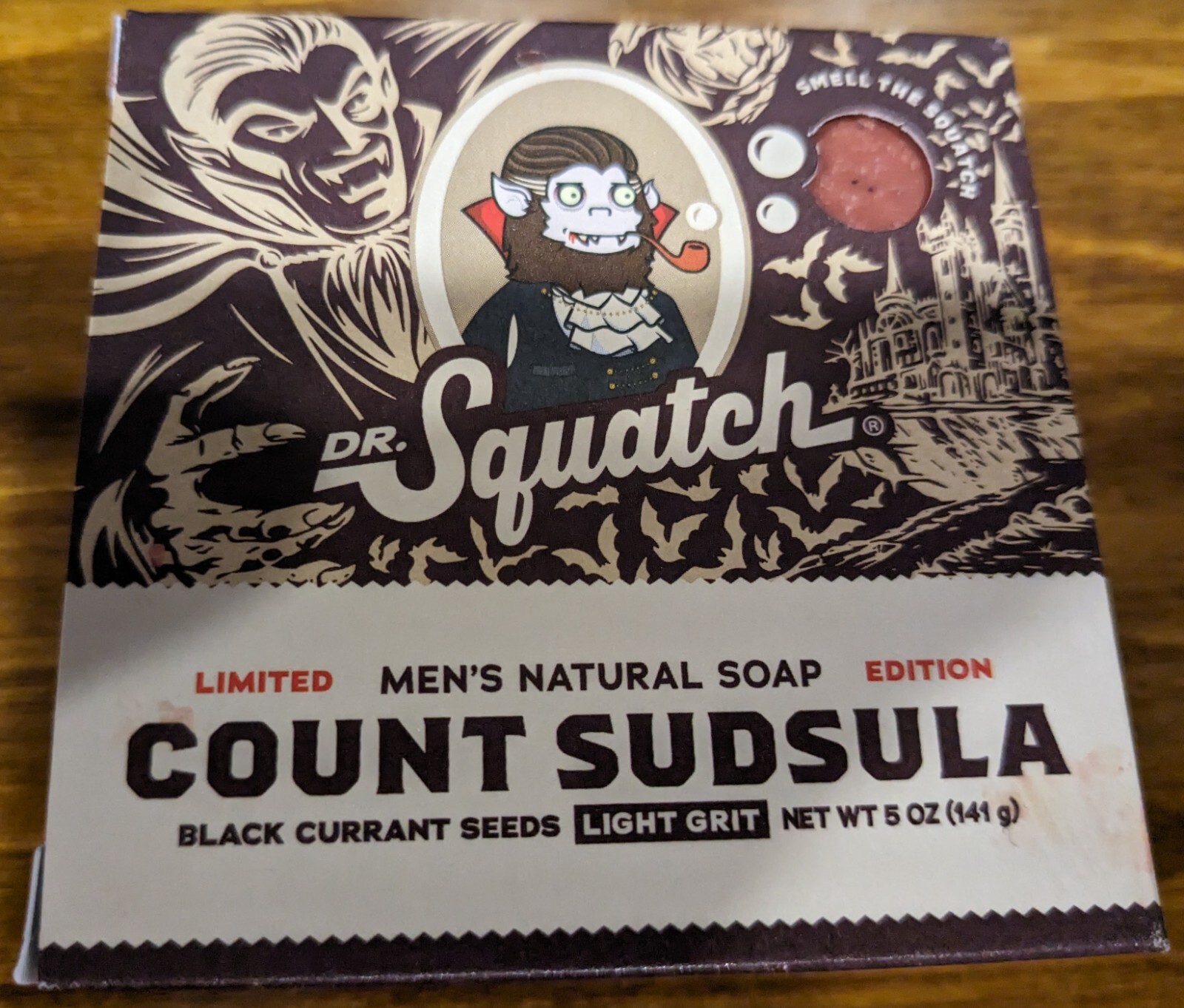 Dr. Squatch Limited Edition Soap – Count Sudsula, 5 oz.
