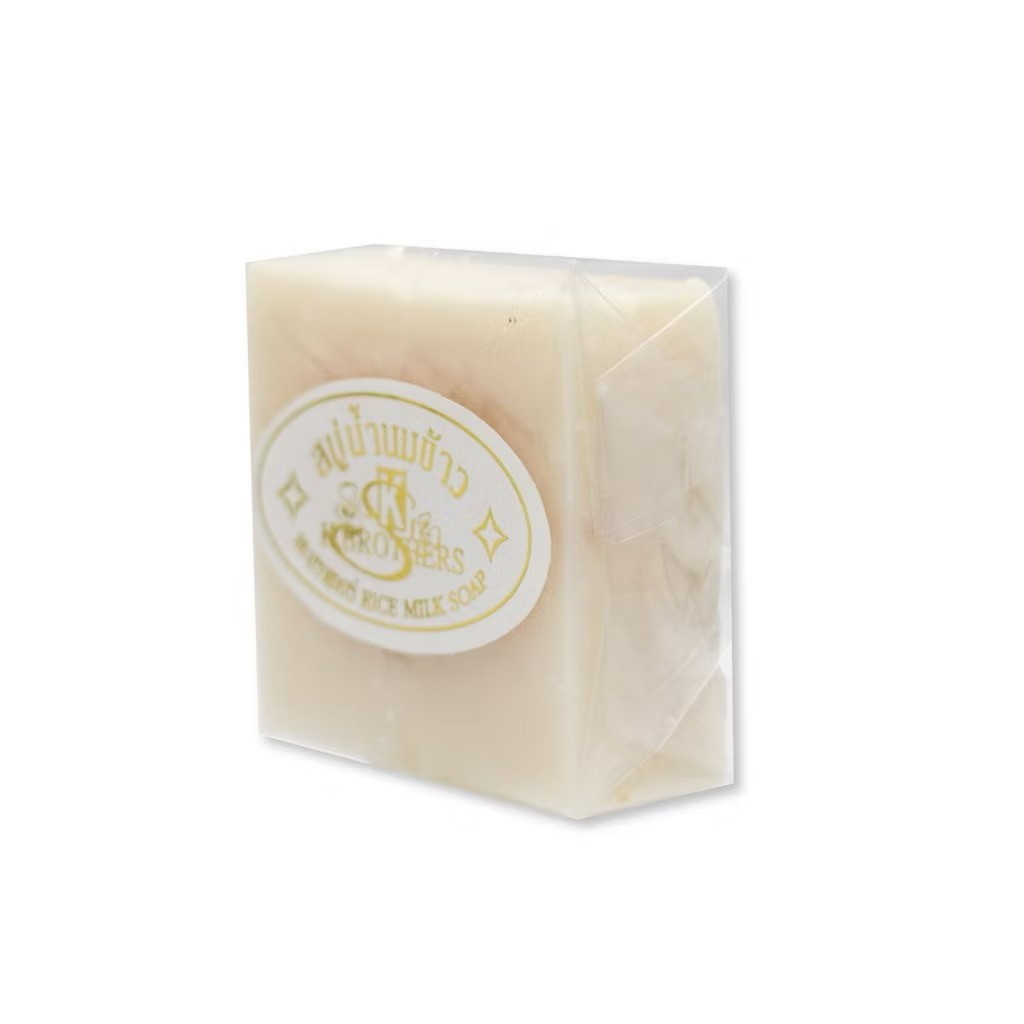 12x K Brothers Jasmine Rice Milk Soap Soft, Smooth & Radiant Skin 60g
