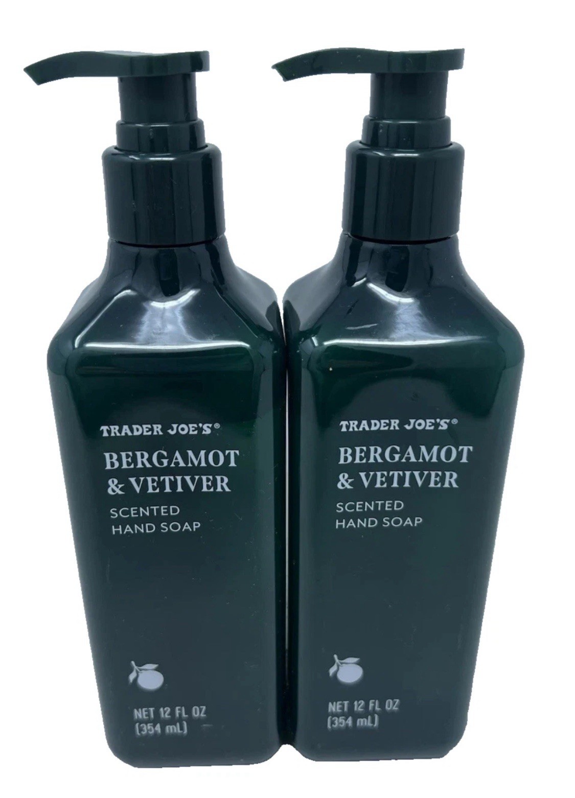 2 Pack Trader Joe’s BERGAMOT & VETIVER Hand Soap 12oz SOLD OUT HTF
