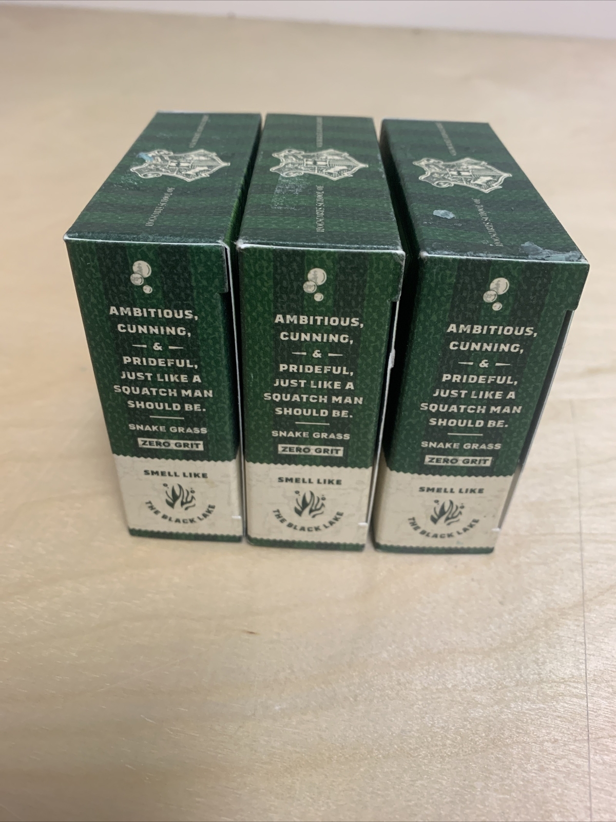 Dr Squatch HARRY POTTER Slytherin House “Suds Of The Sly” Natural Bar Soap – 3pk