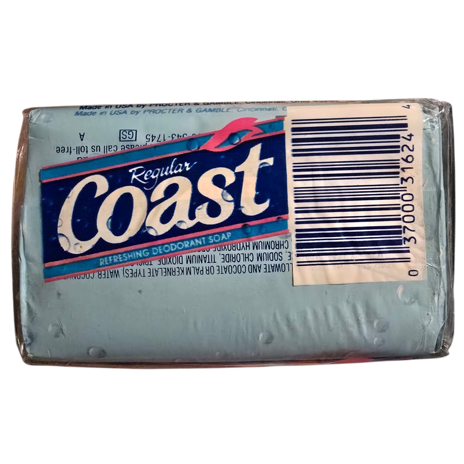 Pack of 3 Vintage Regular Coast Deodorant Soap 5 Oz. Each Very Rare New (e)