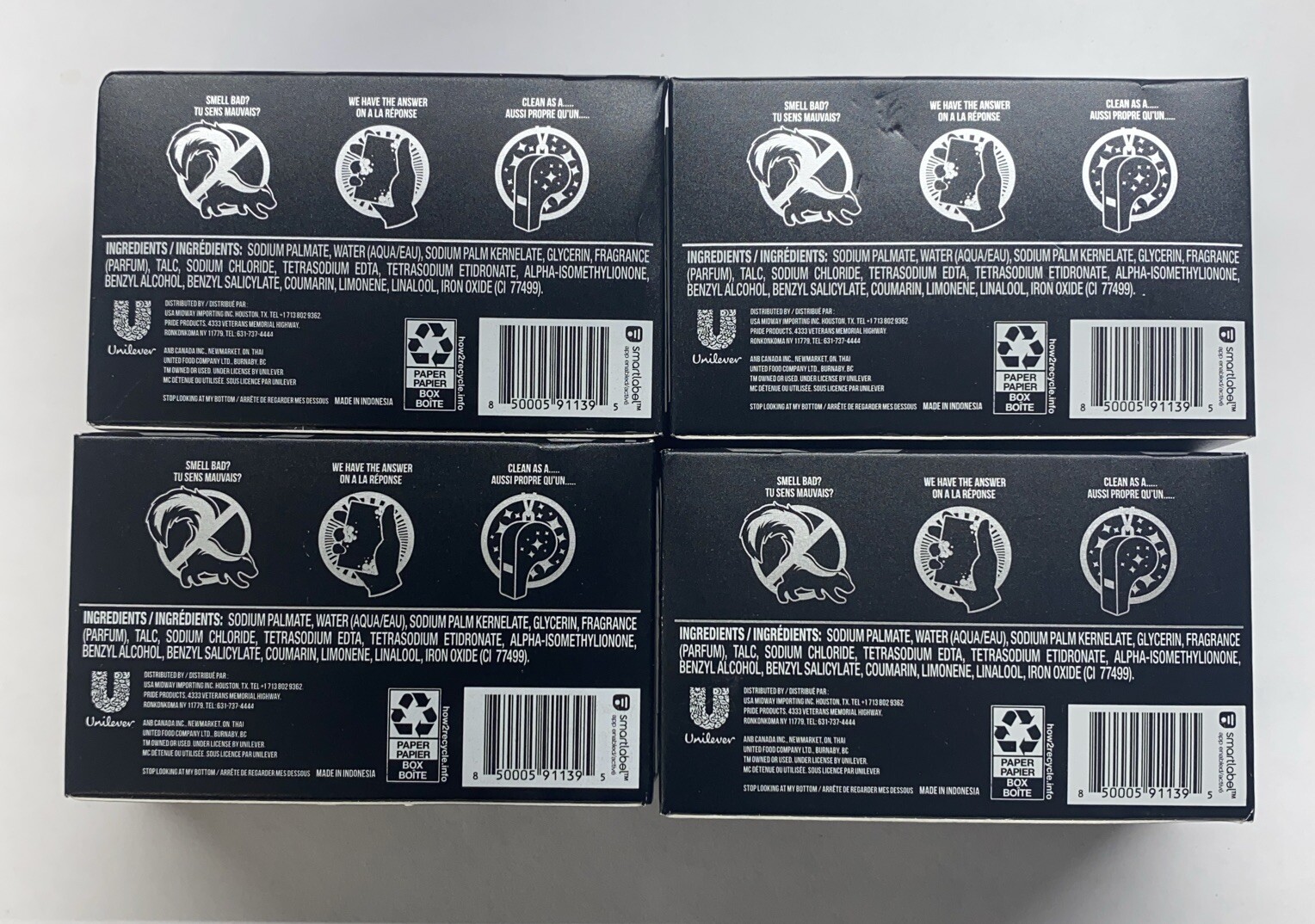 Axe Clean + Fresh Men’s Face & Body Bar Soap 3.5 oz Cedarwood Scent (4 Pack)