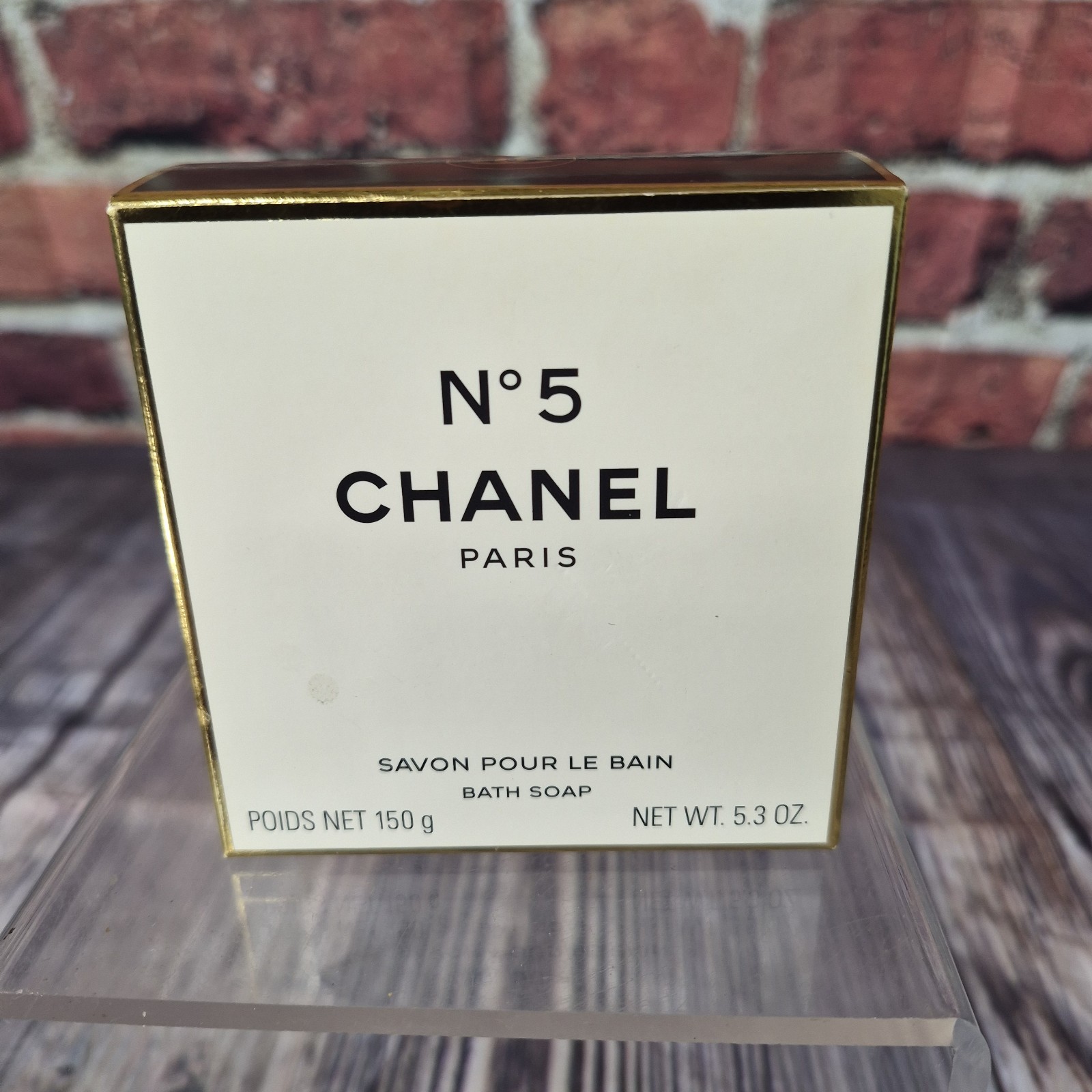 Chanel No5 Bath Soap NEW 5.3 oz 150g Savon Pour Le Bain Full Size Made in France