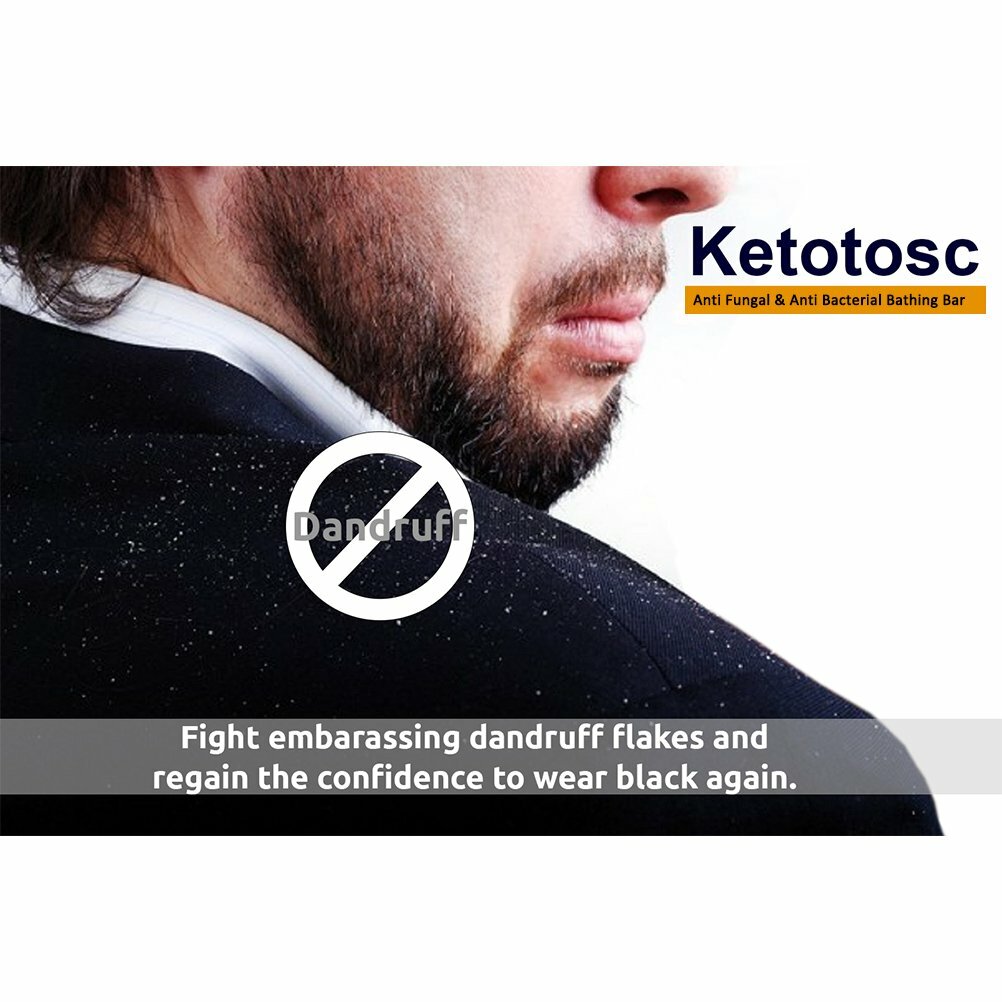Ketotosc Antifungal & Anti Itching Soap, Good for All Types of Skin,75gm 8 pcs