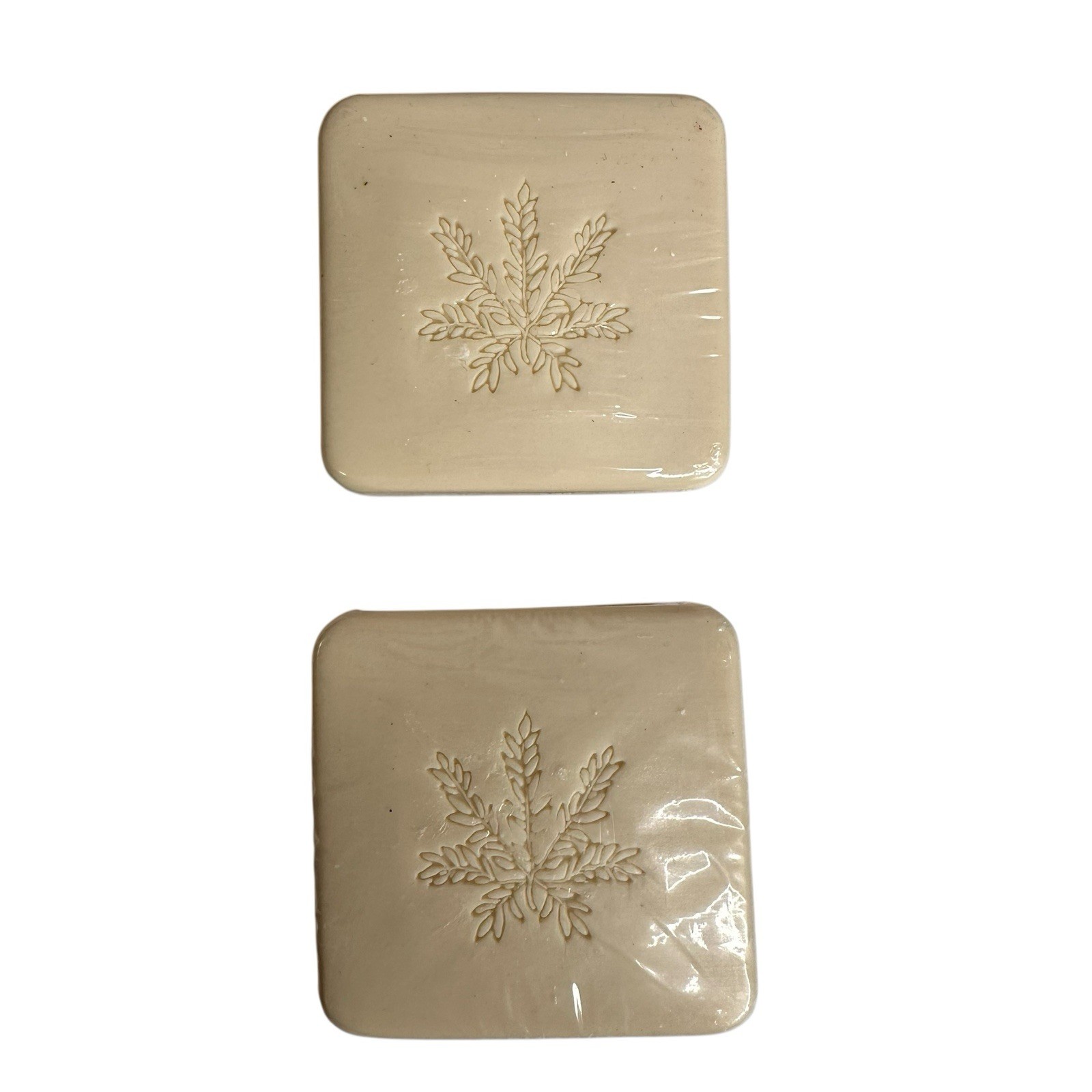 Linens ‘N Things Ivory 2 Bars Colors Guest Soaps Square Vintage