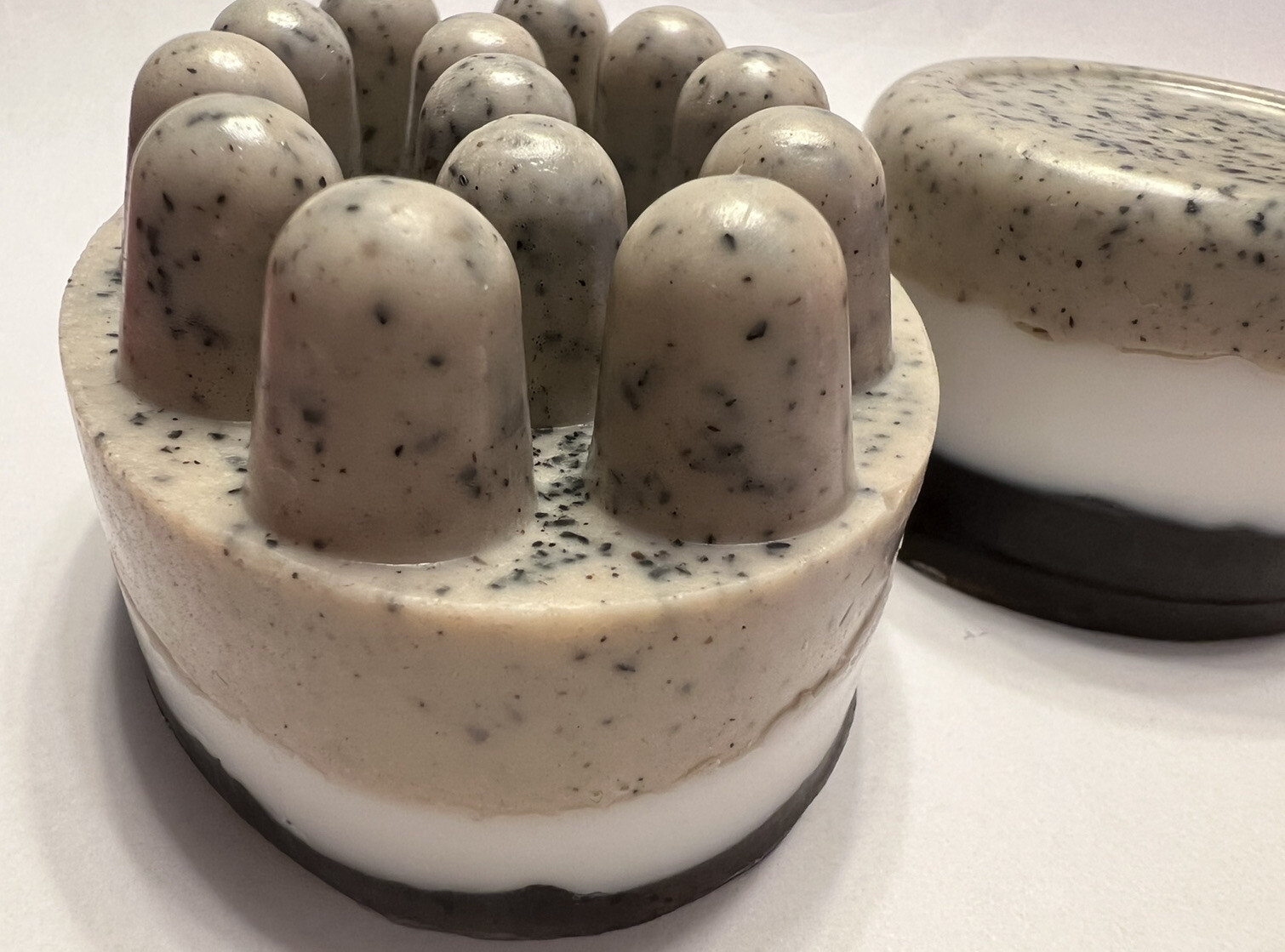 coffee soap bars set of 2 donkey milk and coffee massage soap Duo spa soap set