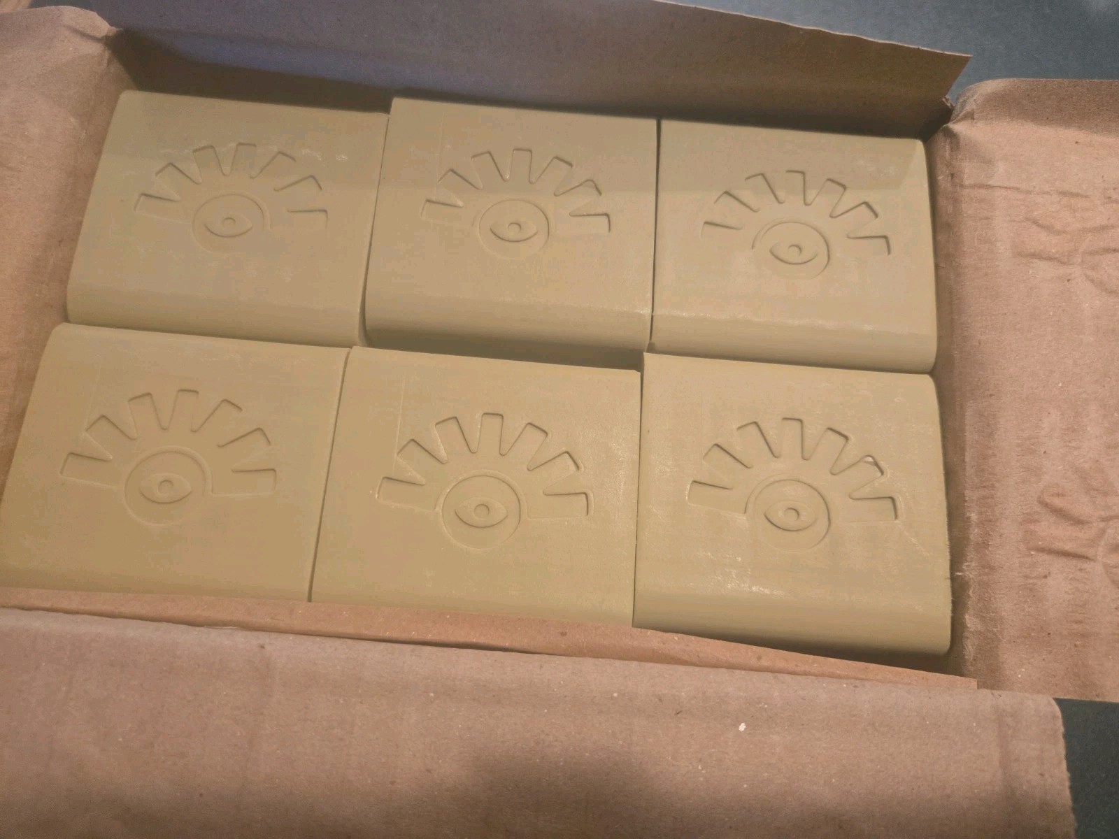 AYEYA Soap GROW Soap Eucalyptus and Mint Lot Of 6 3.75oz Bars!