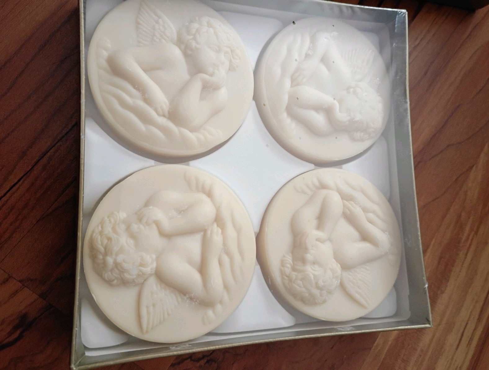 Saponificio Artigianale Fiorentino Angel Disc Soap Set 4 x 4.40 oz