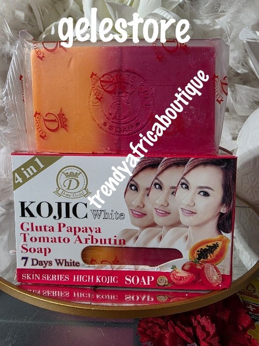 1 Soap Sale. Kojic-White Gluta Papaya Tomato Soap (4in1) 160g X 1
