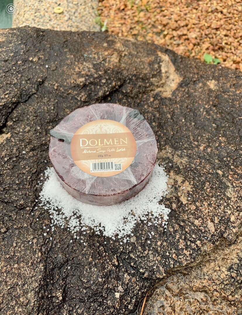 Dead Sea Loofah Soap- Luxury Bath Bar with Natural Minerals Lavender Scent