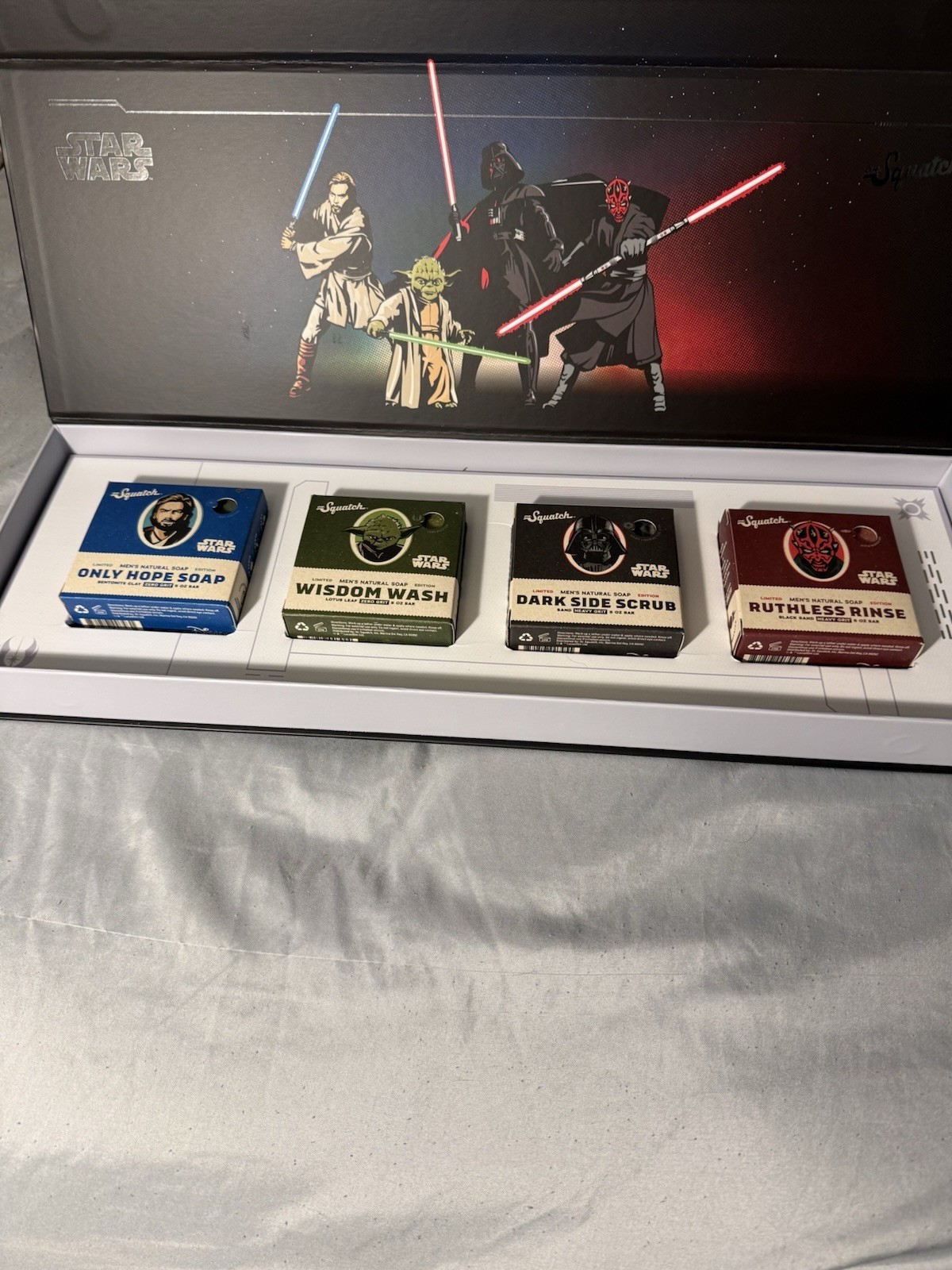 Dr. Squatch Limited Edition Star Wars Box Set Men’s Gift Set 4 Special Bars