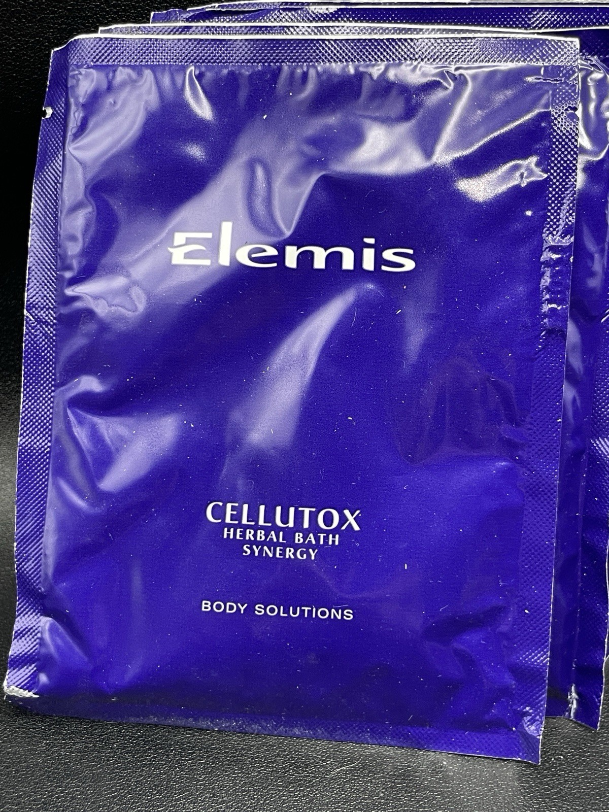 4 Packets ELEMIS Cellutox Herbal Bath Synergy | 1.1oz / 30g each No Box