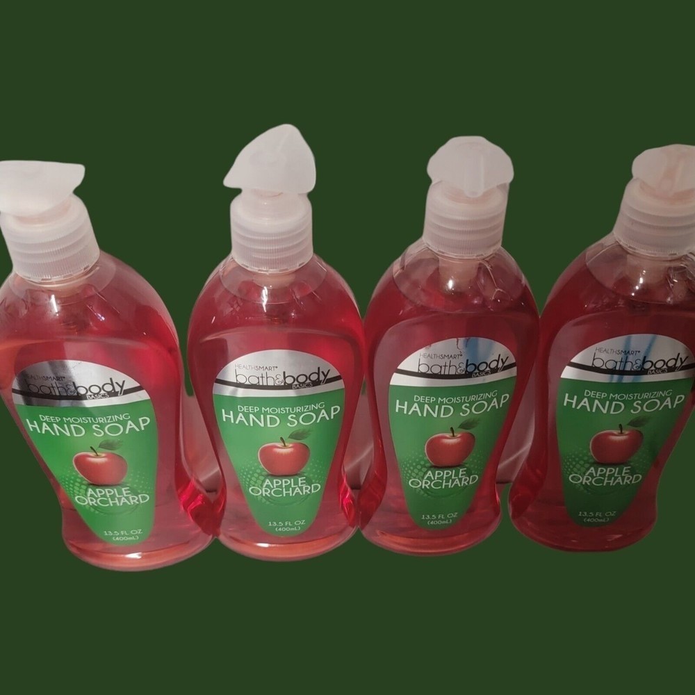 DEEP MOISTURIZING HAND SOAP 13.5 FL OZ X 4 Apple Orchard