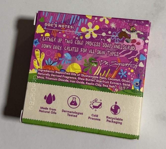 Sasquatch SpongeBob SquarePants Patrick Star Soap Bar