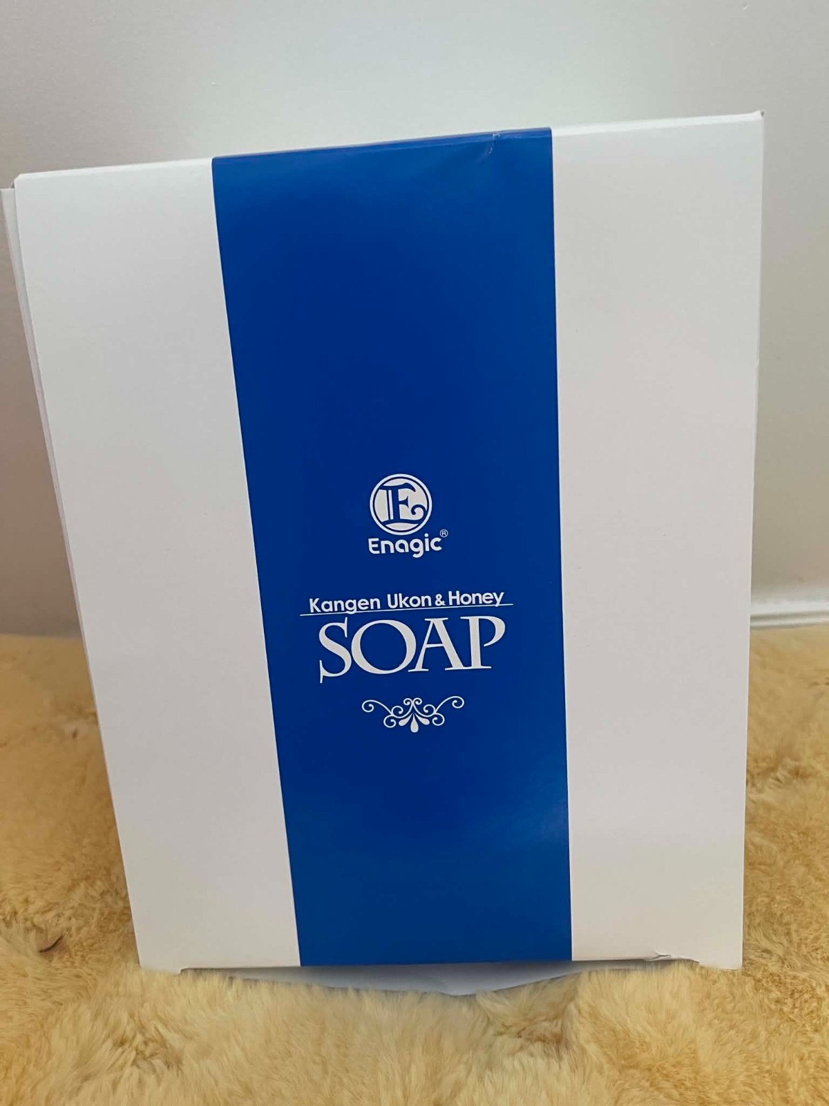 Enagic – Kangen Ukon & Honey Soap Box of 16 – 3oz Bars or (80g)/bar – New