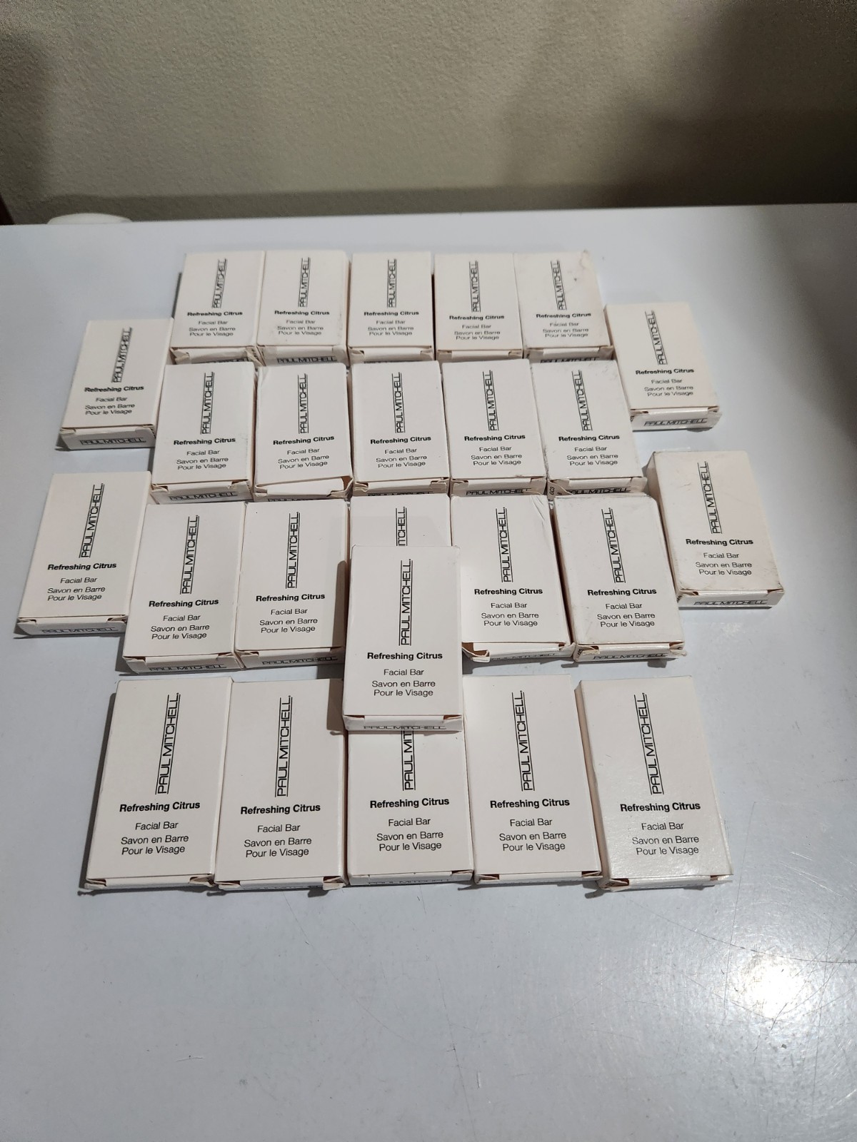 Paul Mitchell Refreshing Citrus Facial Bath Bar Travel Size Soap USA Lot Of 25