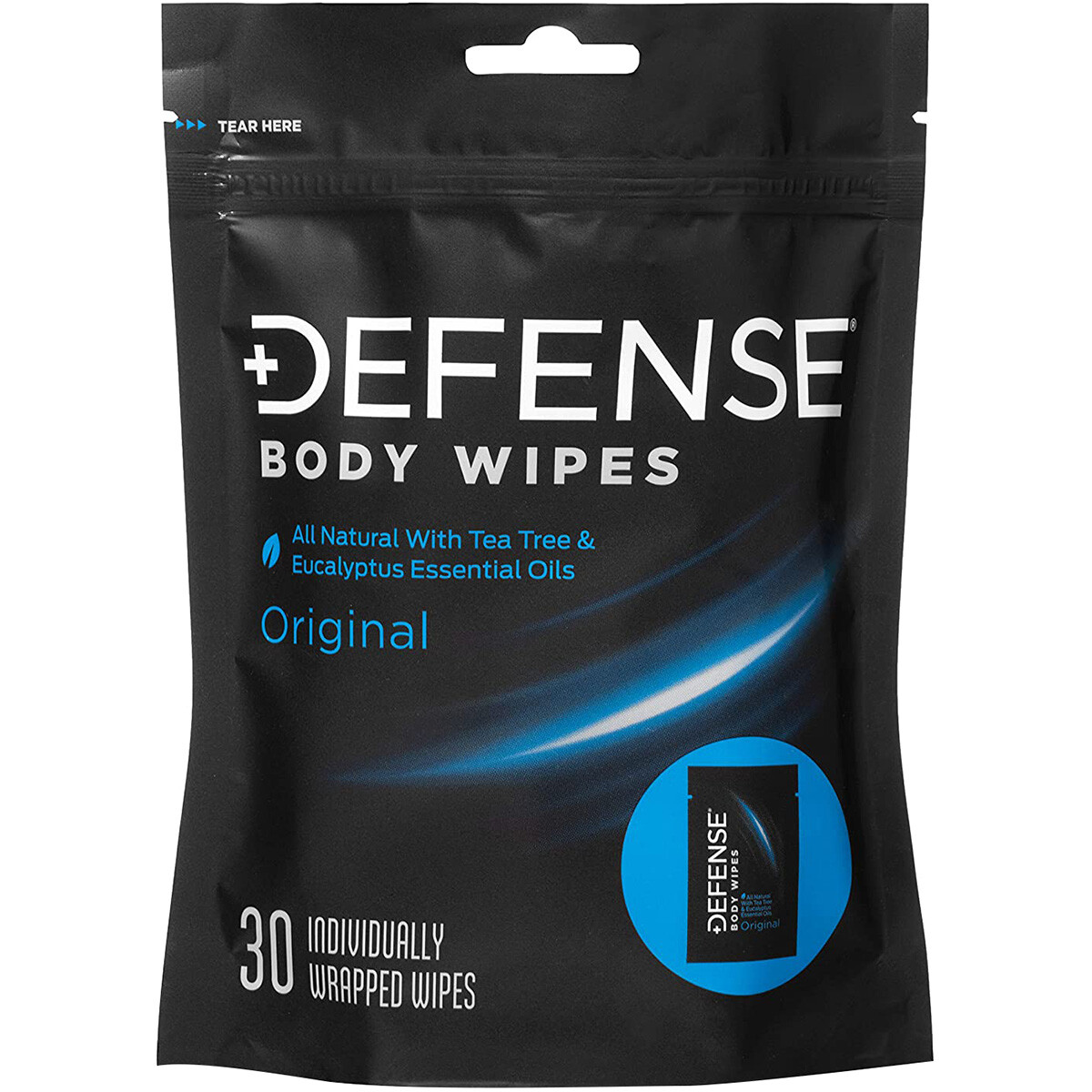 Defense Soap Original Body Wipes – 30 Wipes