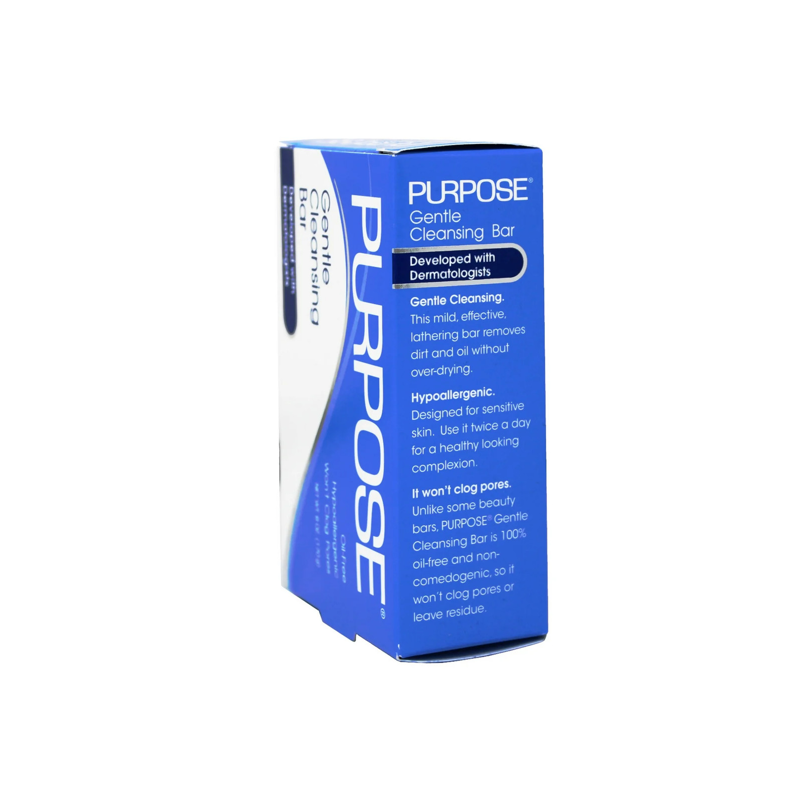 Purpose Gentle Cleansing Face Bar Soap Oil-Free Hypoallergenic 6 Ounce Pack of 3