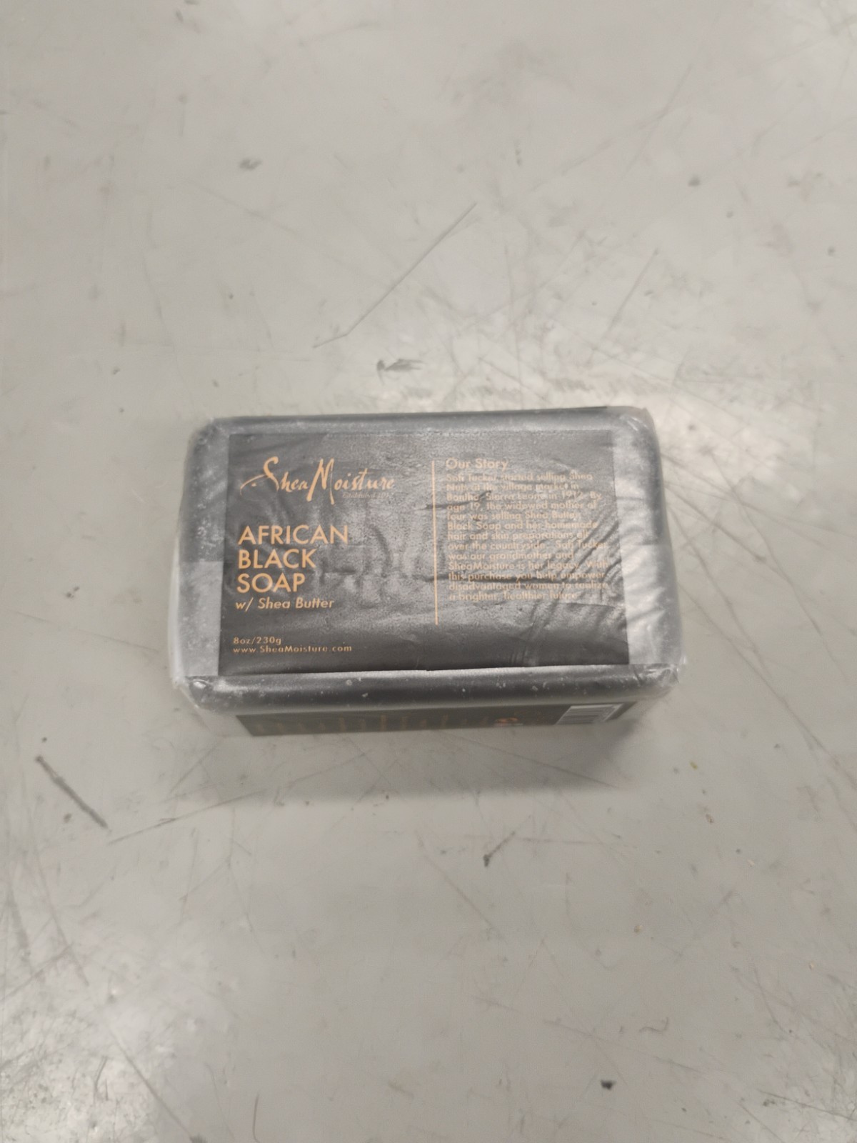 Shea Moisture Vegan African Black Soap 8 oz NEW Shea Butte Acne Prone Skin X4