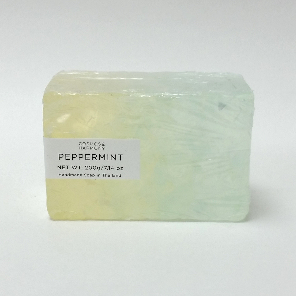 Cosmos & Harmony Peppermint Soap Bar Handmade in Thailand 7.14 oz / 200 g