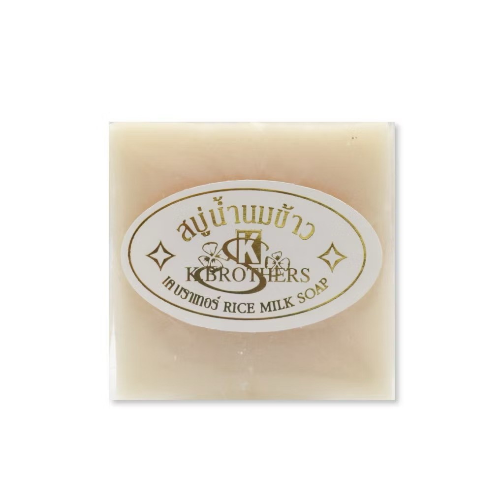 12x K Brothers Jasmine Rice Milk Soap Soft, Smooth & Radiant Skin 60g