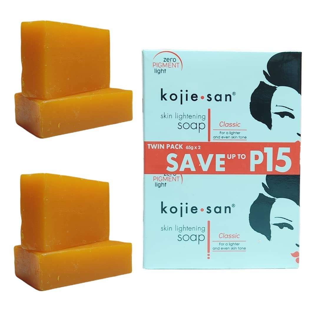 Exfoliating Kojic Acid Soap with Coconut Oil – 4 x 65g Bars for All Skin Types