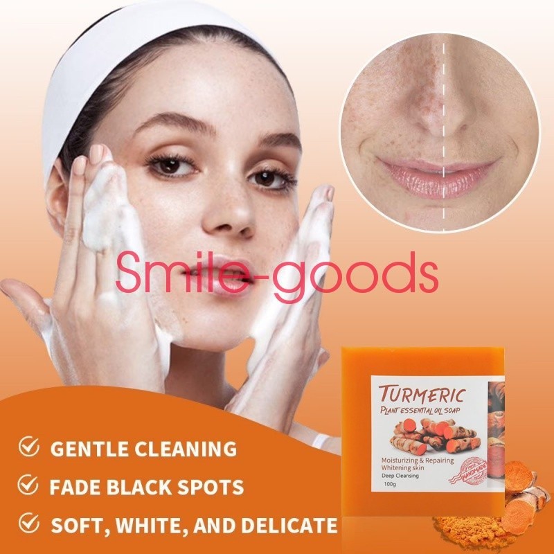 Tumeric Soap Turmeric Cream Whitening Ance blemish Corrector Dark Spots Brighter