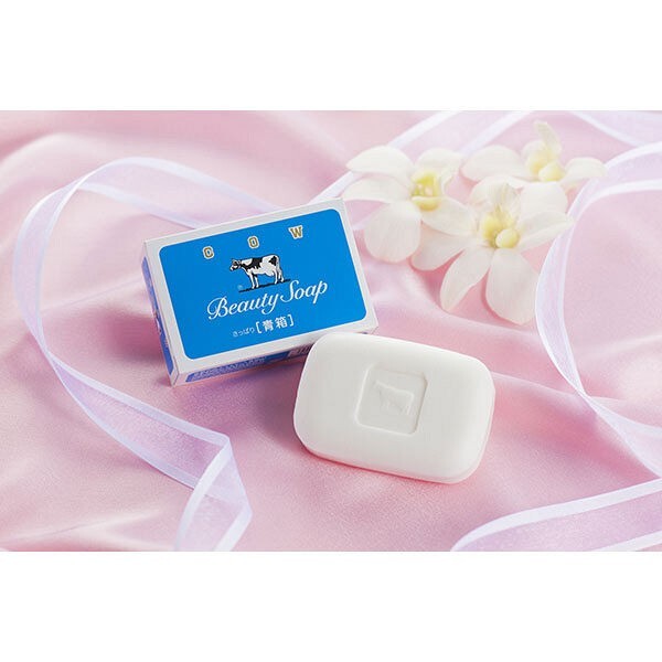 Cow Brand Beauty Soap Additive-Free Blue Box 85g Japan