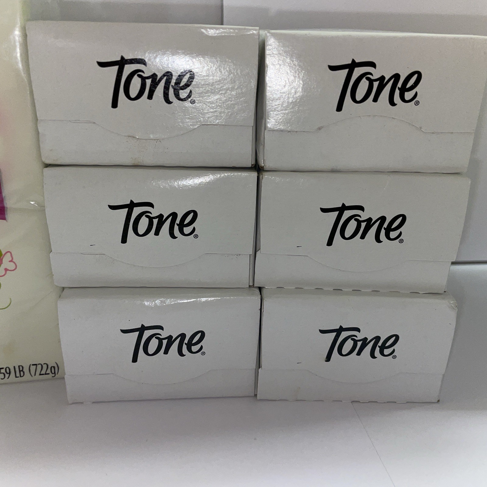 Tone Daily Detox Purifying White Clay & Pink Jasmine Bath Bar 4.25 oz Each 1x