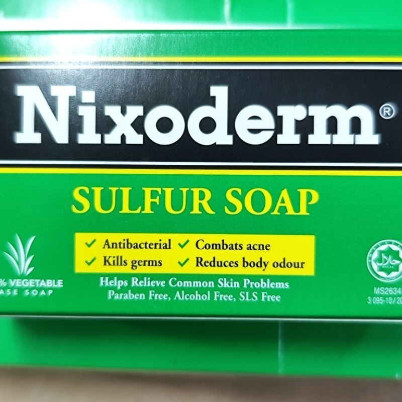 Nixoderm Sulfur soap for relief Skin problems (100g) + FREE GIFT