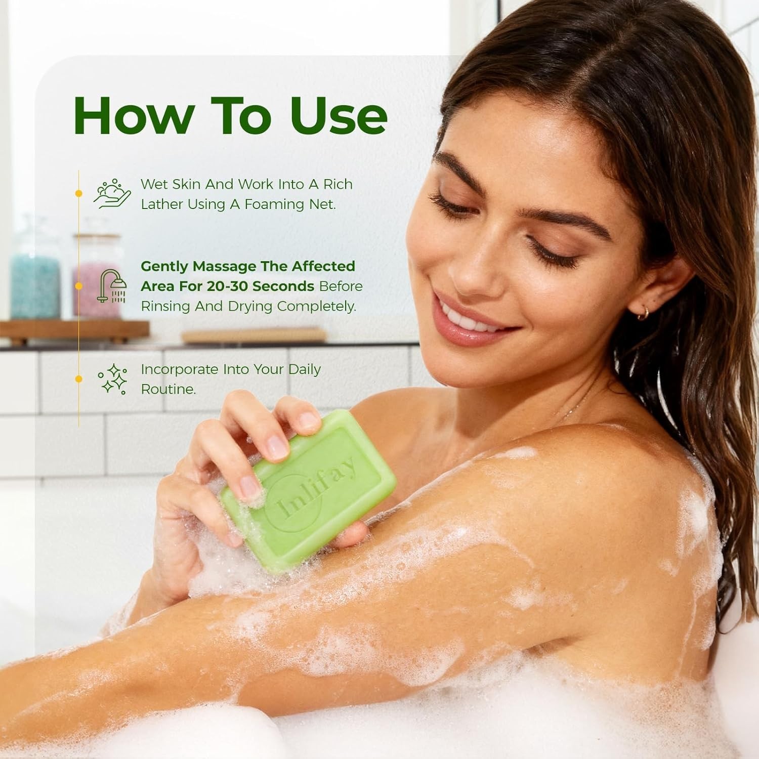 Antifungal Soap Bar for Men: Anti Fungal Skin Soap for Athlete’s Foot, Jock I…