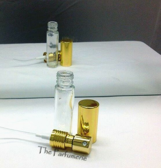 Glass Perfume Sprayer ATOMIZER – 10 ml Travel Size Bottle – Cologne – Refillable