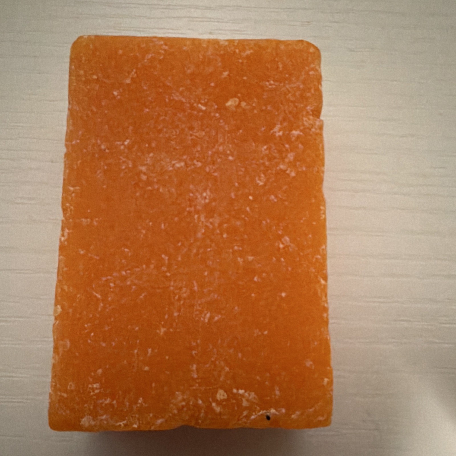 Orange Rectangular Body Bar Soap for Body – Unisex for Men, Women, Kids