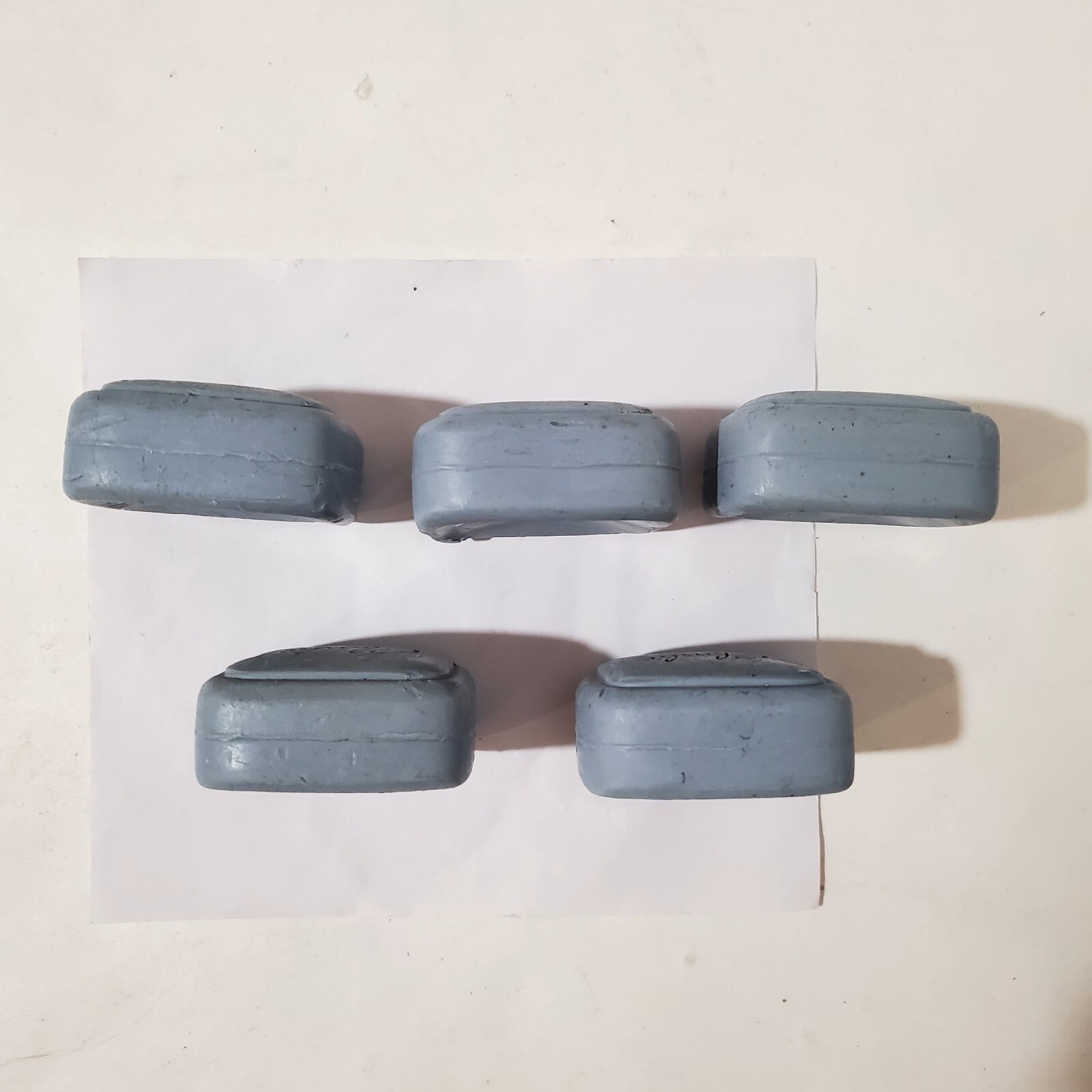 Charlie By Revlon Vintage Soaps 5 Count Squares 10.8 Oz Total VTG Blue