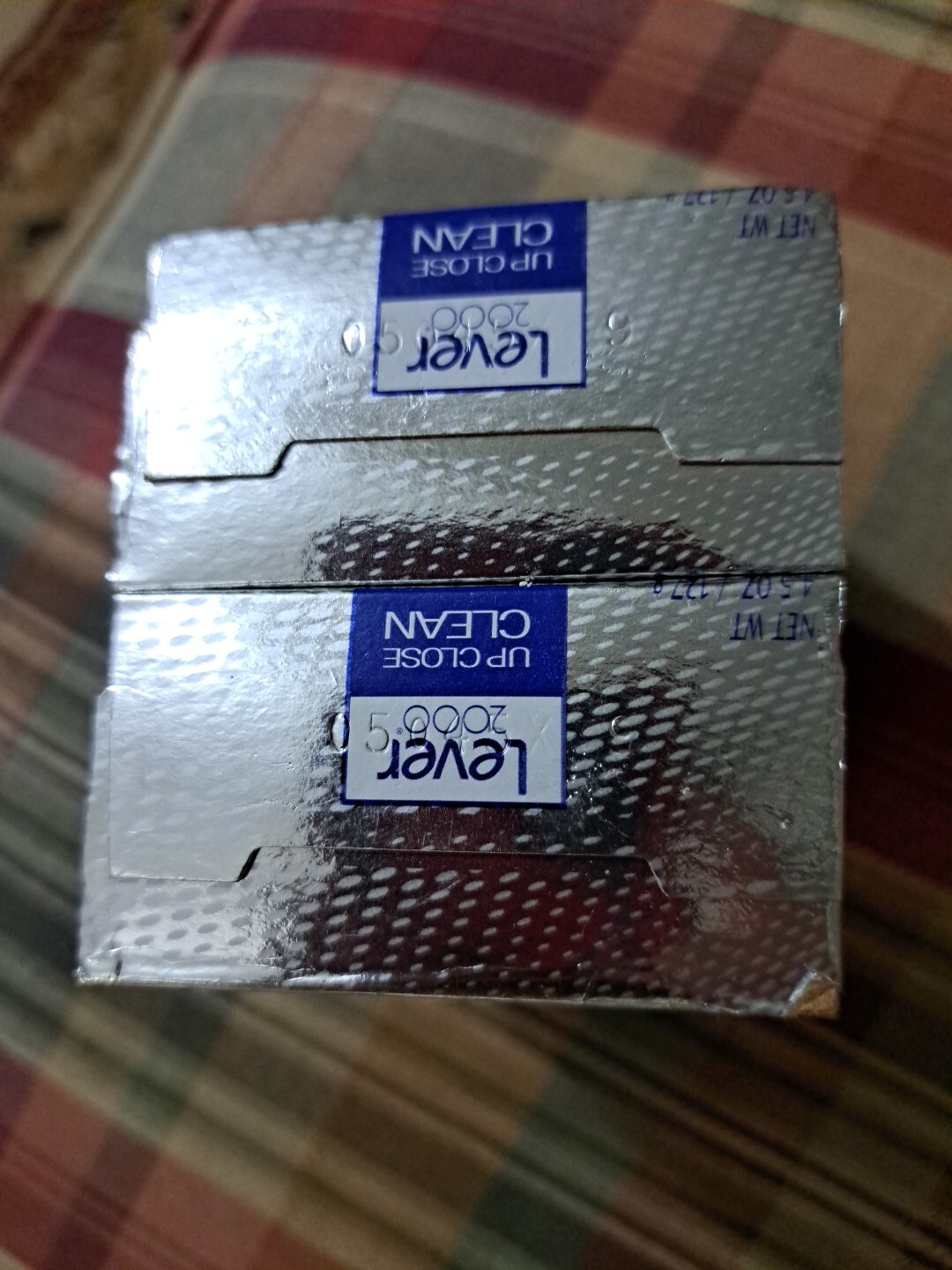 Lever 2000 Fresh Aloe Hydrate 4.5 oz Deodorant Soap Bars 1 Pkg Of 2 NOS