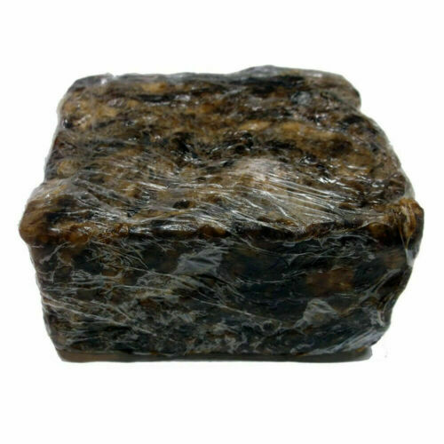 1 LB – Raw African Black Soap Bar PREMIUM QUALITY Organic Unrefined 100% Natural