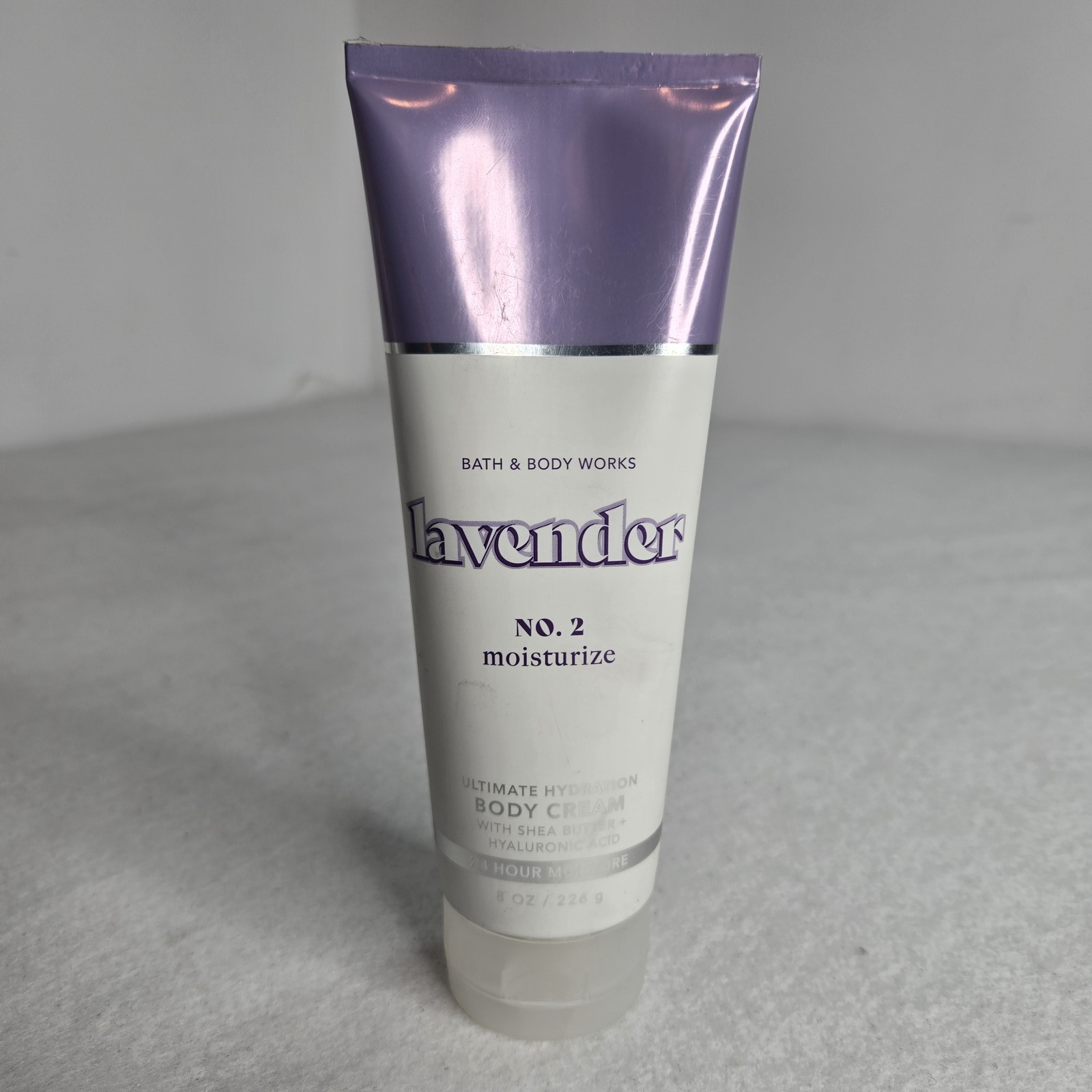Bath & Body Works Lavender Ultimate Hydration Body Cream 8oz Shea Butter
